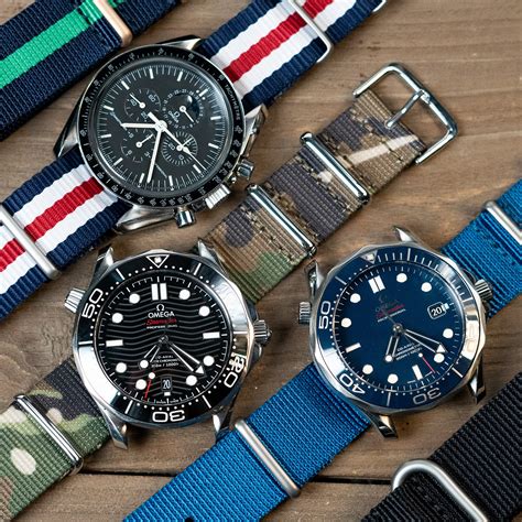 omega nato watch strap|authentic watches omega straps.